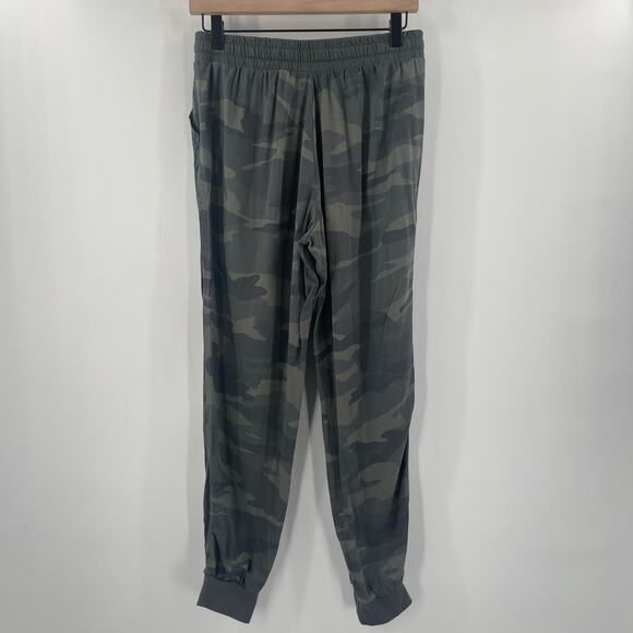 SANCTUARY Jogger Pants Size Small Camo Camouflage Green Elastic Waist Casual - Picture 2 of 13